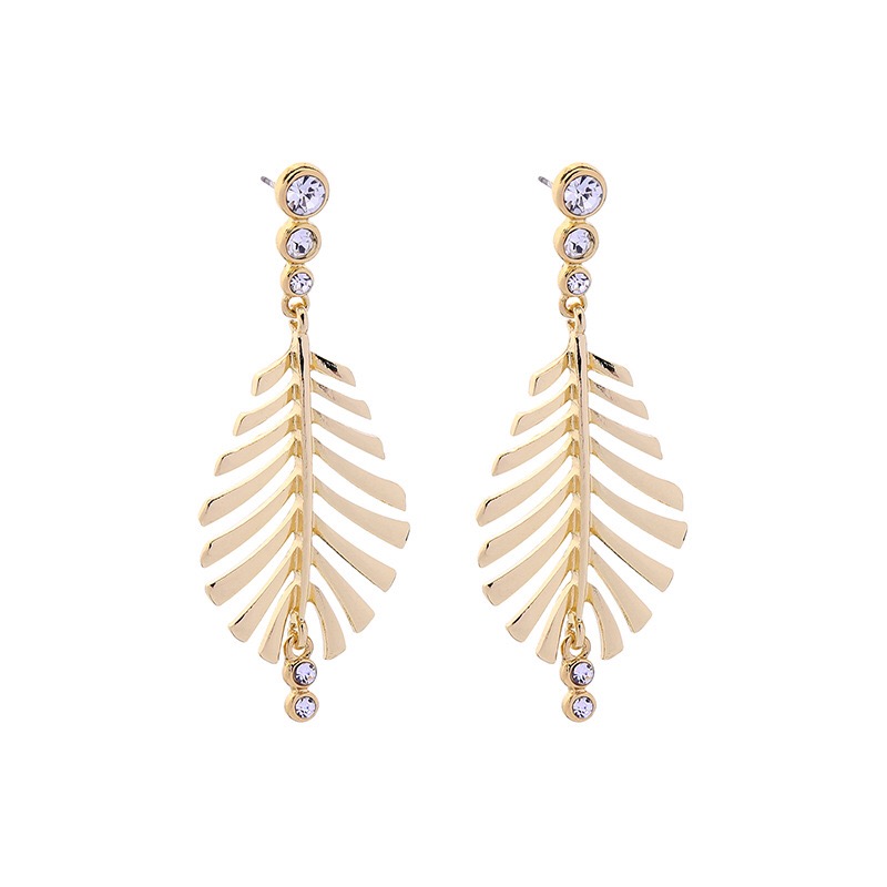 Leaves design fashion earring