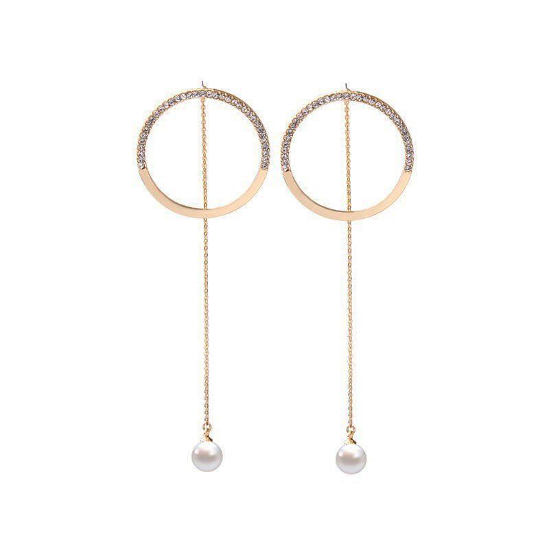 Round shape design earring