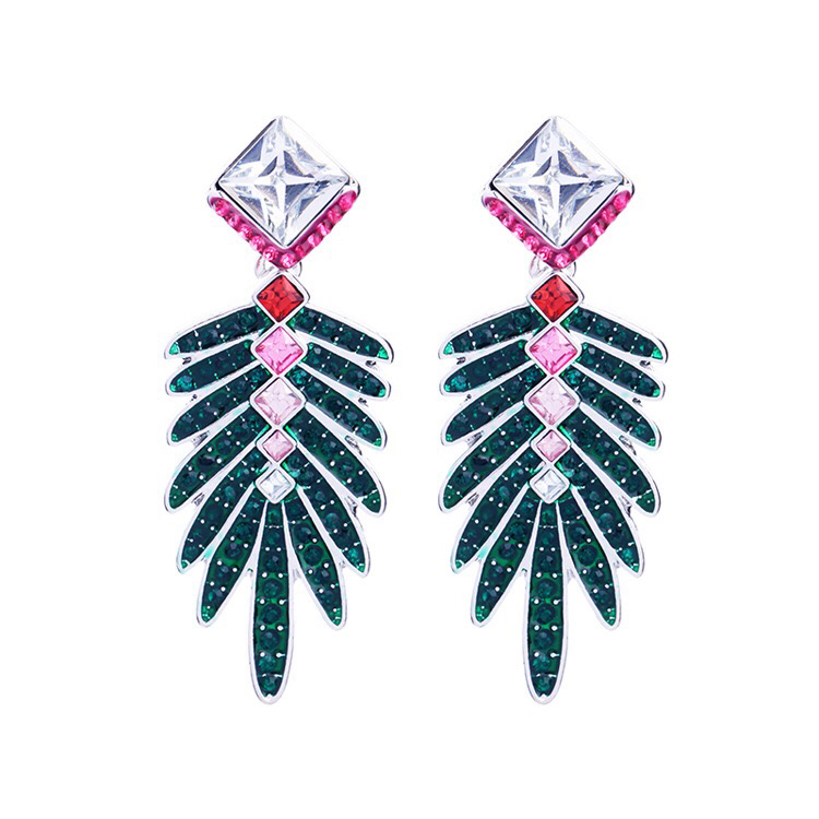 Leaves design fashion earring