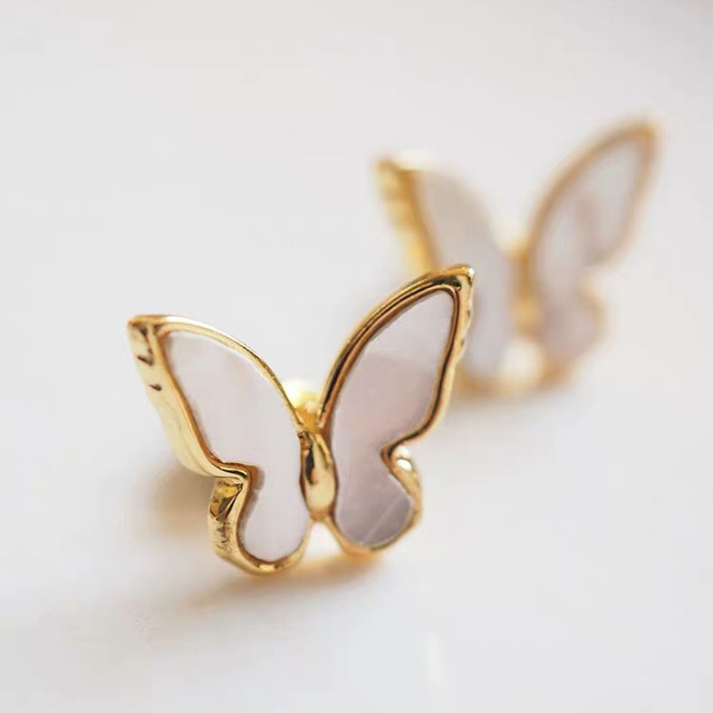 Shell Butterfly earstud