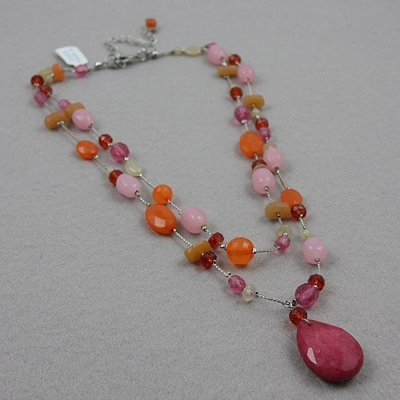 Fashion glass beads Necklace